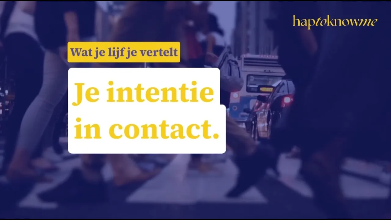 Je intentie in contact