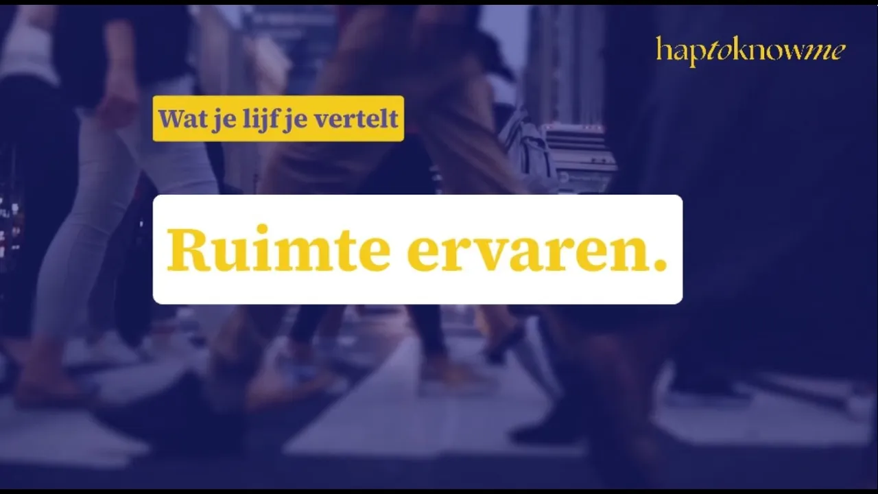 Ruimte ervaren